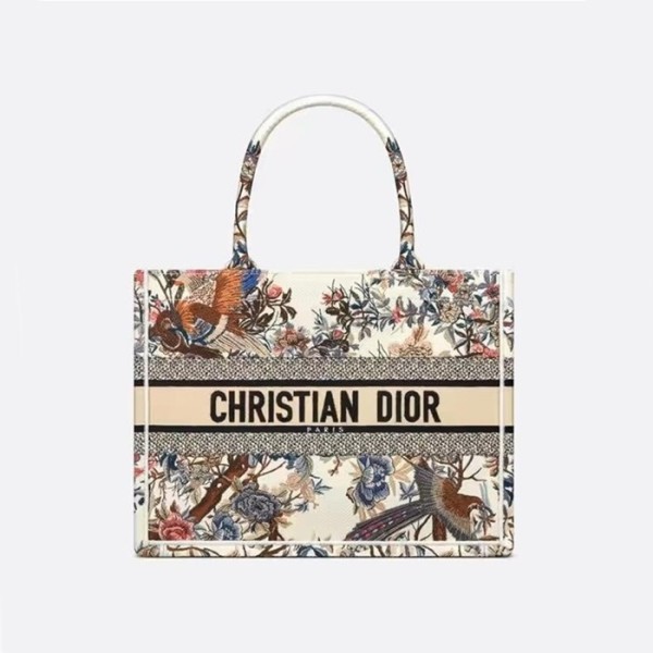 ✨디올 여성 화이트 북토트 - Dior Womens White Book Tote - dib760x