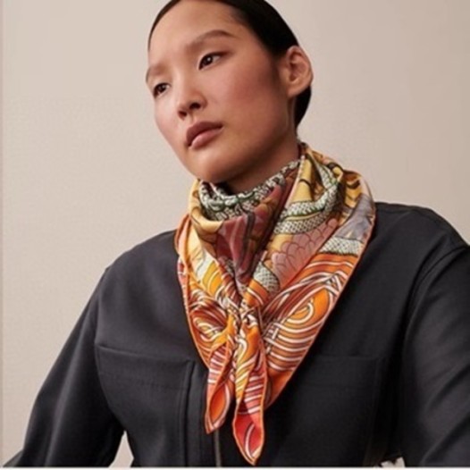 ❤에르메스 여성 레드 스카프 - Hermes Womens Red Scarf - acc1607x