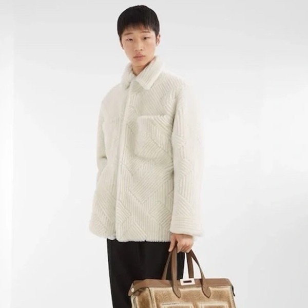 ✨펜디 남성 화이트 자켓 - Fendi Mens White Jackets - fec144x