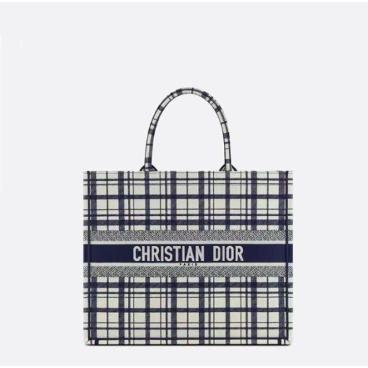 ❤디올 여성 네이비 북토트 - Dior Womens Navy Book Tote - dib801x