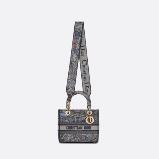 ❤디올 여성 블루 레이디 백 - Dior Womens Blue Lady Bag - dib844x