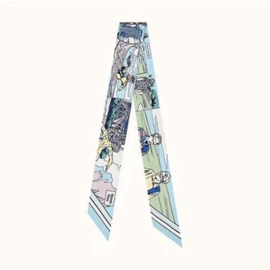 ❤에르메스 여성 블루 미차 - Hermes Womens Blue Scarf - acc1626x