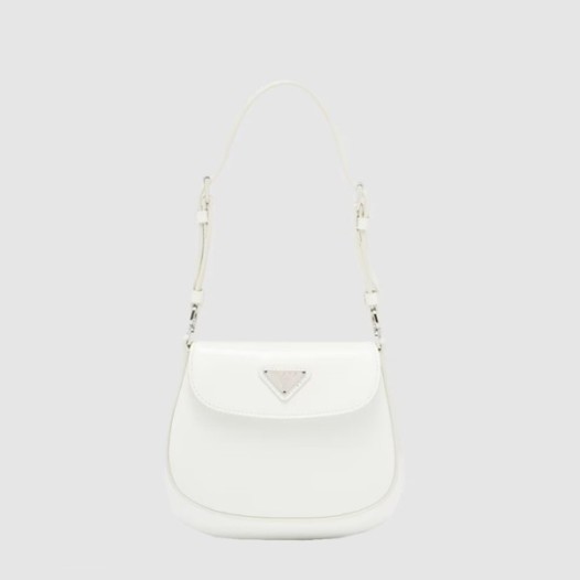 ❤프라다 여성 미니 클레오 백 1BH188 - Prada Womens White Cloe Bag - prb900x