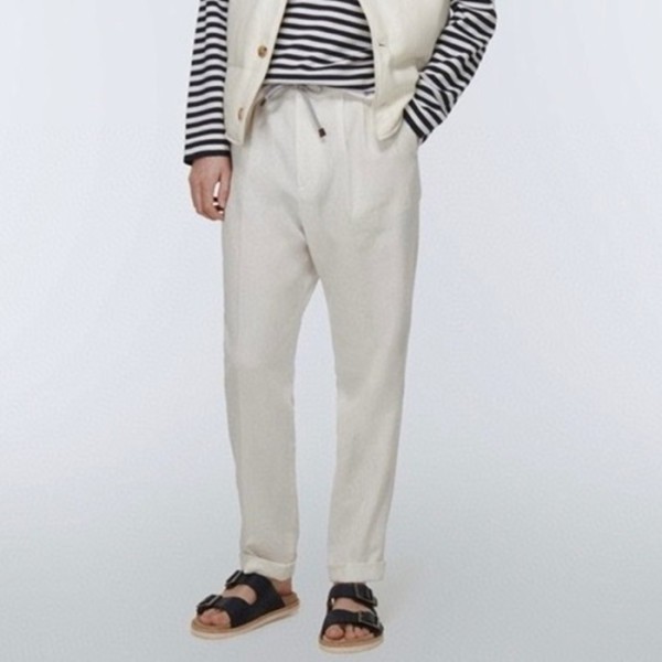 ✨브루넬로쿠치넬리 남성 블랙 슬리퍼 - Brunello Cucinelli Womens Black Slippers - brs41x