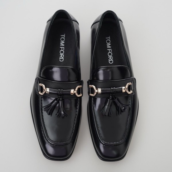 ✨톰포드 남성 블랙 로퍼 - Tom Ford Mens Black Loafer - tos51x