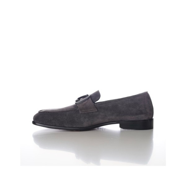 ✨에르메네질도 제냐 남성 그레이 로퍼 - Ermenegildo Zegna Mens Gray Loafer - zes65x
