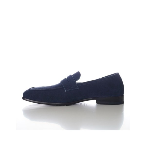 ✨에르메네질도 제냐 남성 네이비 로퍼 - Ermenegildo Zegna Mens Navy Loafer - zes81x