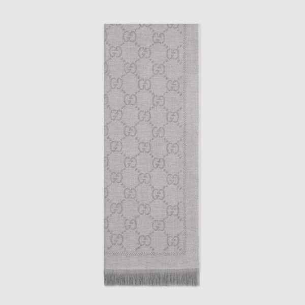 ✨구찌 여성 그레이 스카프 - Gucci Womens Gray Scarf - acc1719x