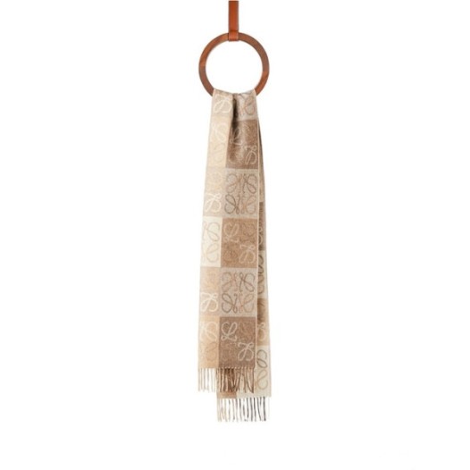 ❤로에베 남/녀 베이지 머플러 - Loewe Unisex Beige Muffler -acc1735x