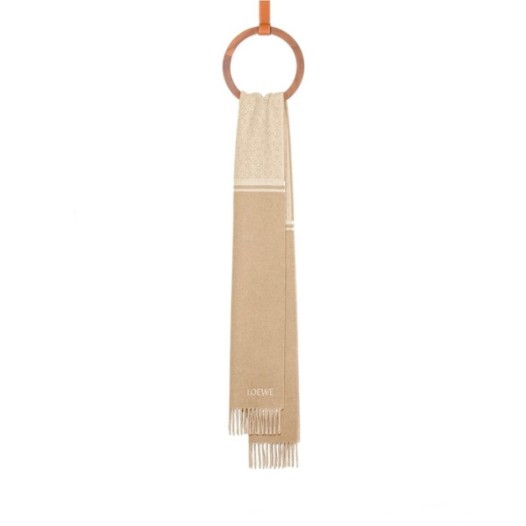 ❤로에베 남/녀 카멜 머플러 - Loewe Unisex Camel Muffler -acc1739x