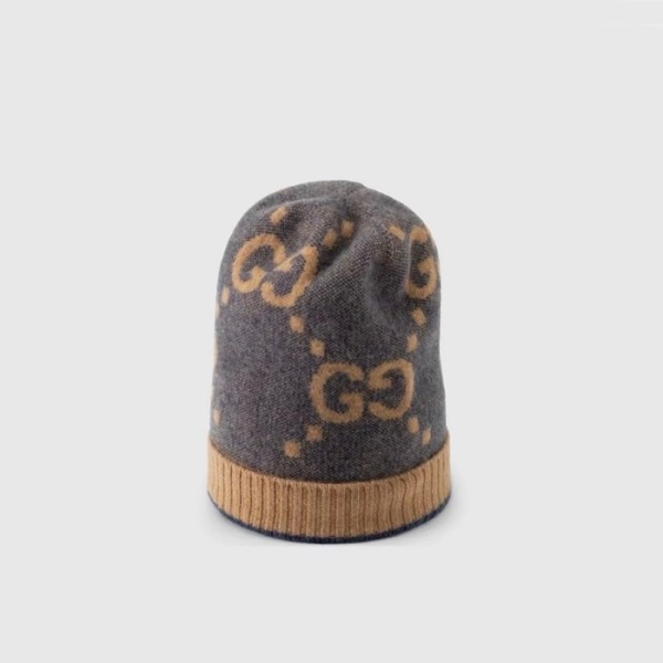 ✨구찌 남/녀 그레이 비니 - Gucci Unisex Gray Beanie - acc1763x