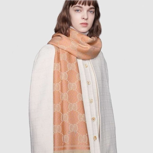 ✨구찌 여성 오렌지 머플러 - Gucci Womens Orange Muffler - acc1774x