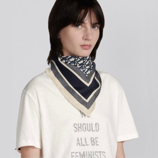❤디올 여성 네이비 스카프 - Dior Womens Navy Scarf - acc1777x