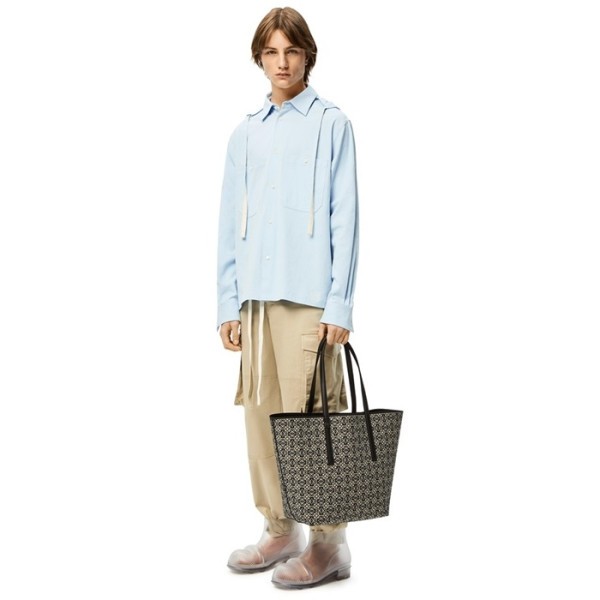 ✨로에베 남성 블랙 토트백 - Loewe Mens Black Tote Bag - lob942x