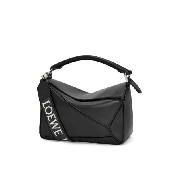 ✨로에베 여성 블랙 퍼즐백 - Loewe Womens Black Puzzle Bag - lob950x