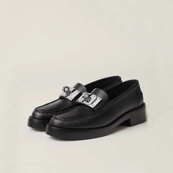 ✨에르메스 여성 블랙 로퍼 - Hermes Womens Black Loafer - hes105x