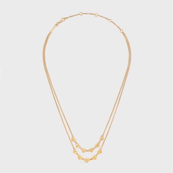 ✨셀린느 여성 골드 목걸이 - Celine Womens Gold Necklace- acc1982x