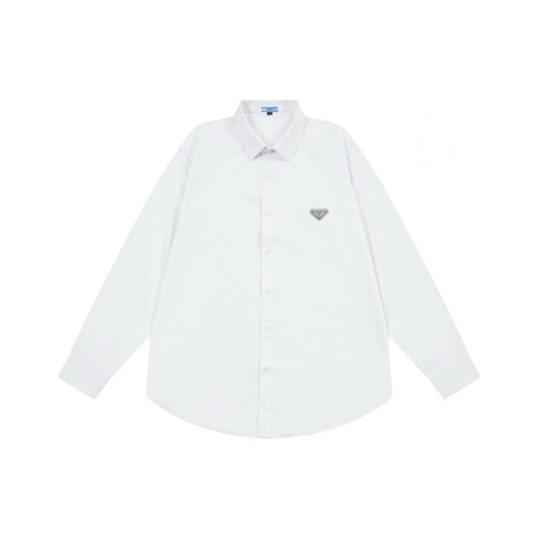 ✨프라다 남성 모던 화이트 셔츠 - Prada Mens White Shirts - prc243x