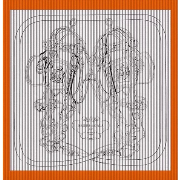 ✨에르메스 여성 오렌지 스카프 - Hermes Womens Orange Scarf - acc1794x