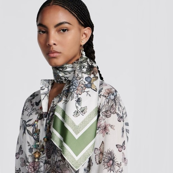 ✨디올 여성 그린 스카프 - Dior Womens Green Scarf - acc1810x