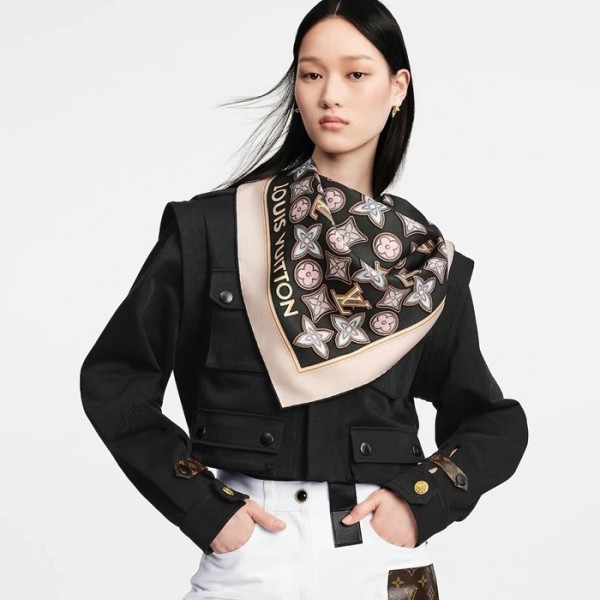 ✨루이비통 여성 블랙 스카프 - Louis vuitton Womens Scarf - acc1829x