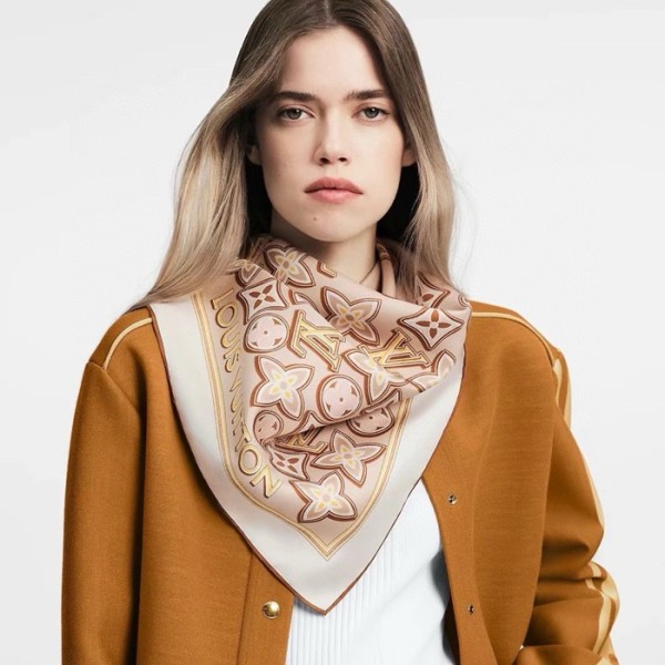 ✨루이비통 여성 베이지 스카프 - Louis vuitton Womens Scarf - acc1831x