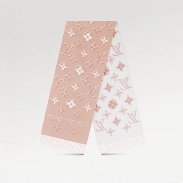 ✨루이비통 여성 핑크 머플러 - Louis vuitton Womens Pink Muffler - acc1838x