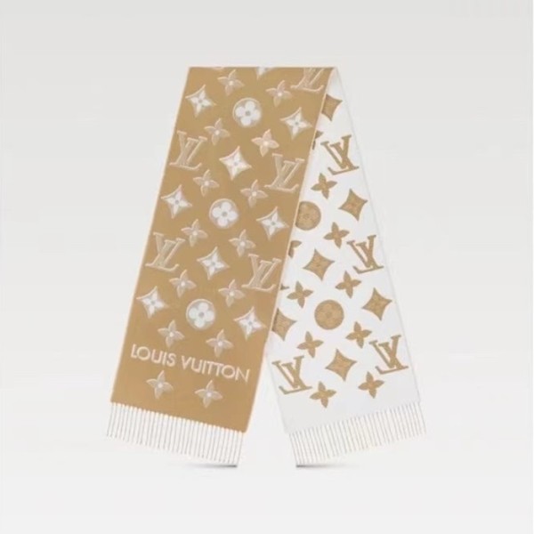 ✨루이비통 여성 카멜 머플러 - Louis vuitton Womens Camel Muffler - acc1840x