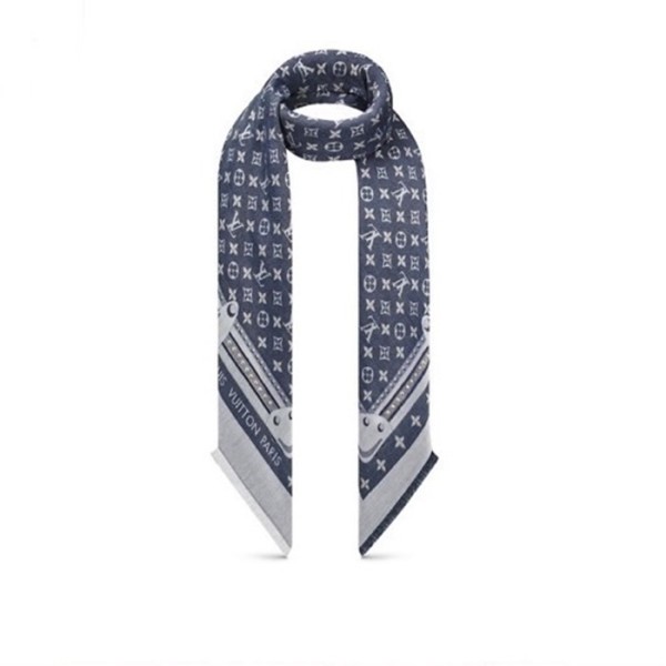 ✨루이비통 여성 블루 스카프 - Louis vuitton Womens Scarf - acc1850x