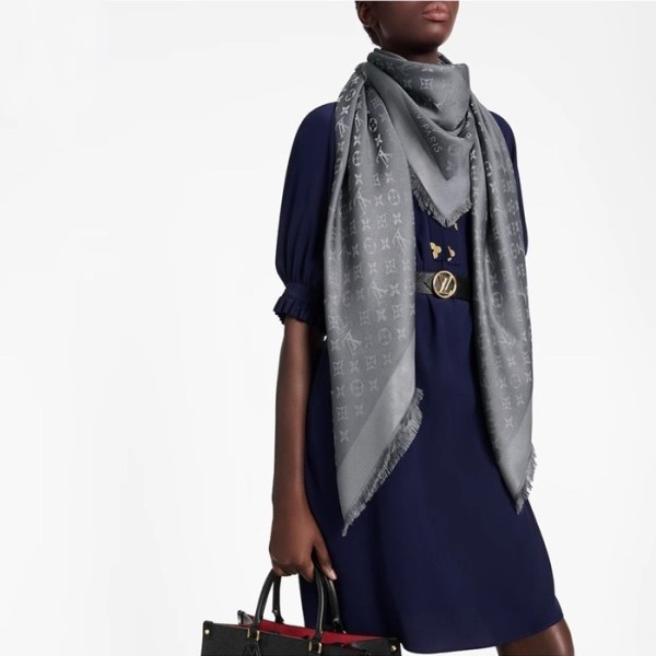 ✨루이비통 여성 그레이 스카프 M75120 - Louis vuitton Womens Scarf - acc1853x