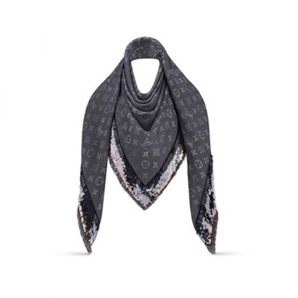 ✨루이비통 여성 블랙 스카프 - Louis vuitton Womens Scarf - acc1857x