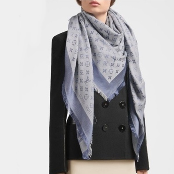 ✨루이비통 여성 블루 스카프 - Louis vuitton Womens Scarf - acc1858x