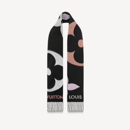 ❤루이비통 여성 블랙 머플러 - Louis vuitton Womens Black Muffler - acc1859x