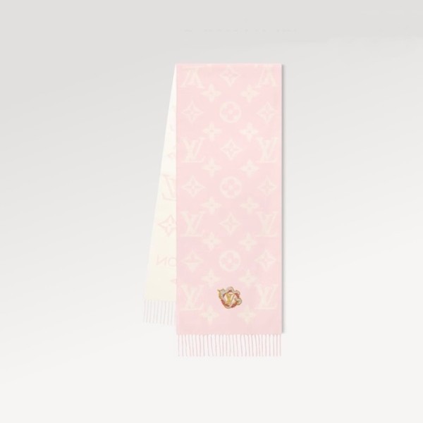 ✨루이비통 여성 핑크 머플러 - Louis vuitton Womens Pink Muffler - acc1862x