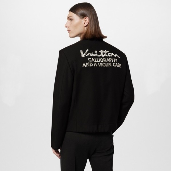 ✨루이비통 남성 블랙 자켓 - Louis vuitton Mens Black Jackets - lvc290x