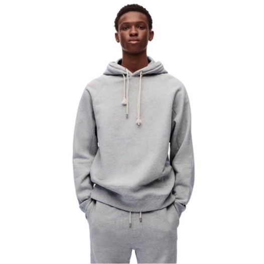 ❤로에베 남성 그레이 후드티 - Loewe Mens Gray Hoodie - loc297x