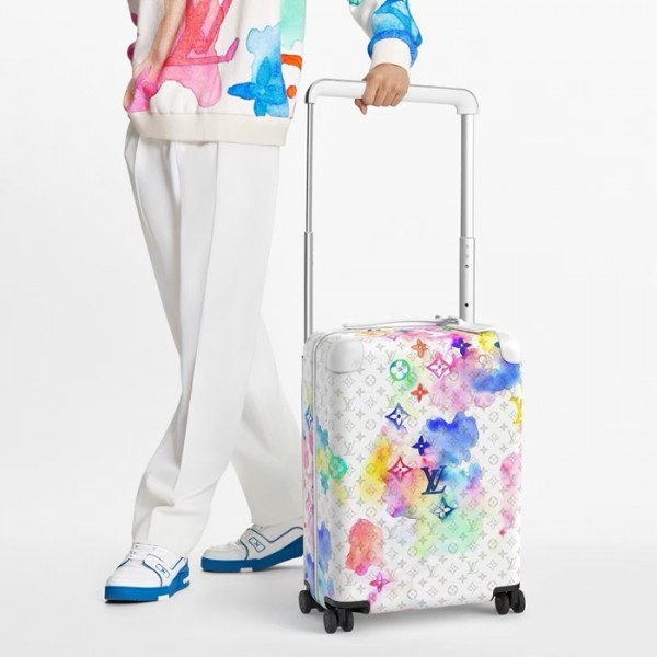 ✨루이비통 모노그램 화이트 캐리어 - Louis vuitton Monogram White Carrier - lvc44x