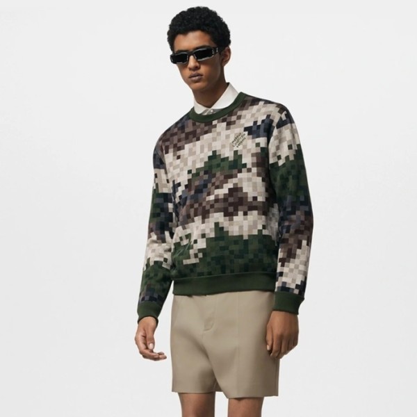 ✨루이비통 남성 크루넥 니트 - Louis vuitton Mens Round Knitwear - lvc306x