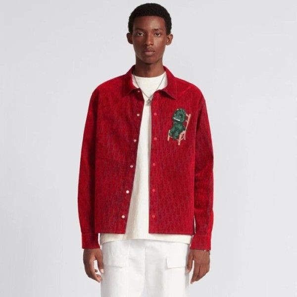 ✨디올 남성 레드 자켓 - Dior Mens Red Jackets - dic281x