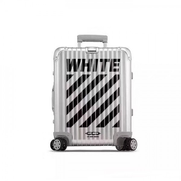 ✨리모와 x 오프화이트 컬렉션 실버 캐리어 -  Rimowa x Off-White Silver Carrier - ric109x