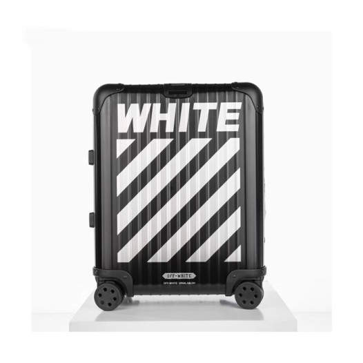 ❤리모와 x 오프화이트 컬렉션 블랙 캐리어 -  Rimowa x Off-White Black Carrier - ric110x