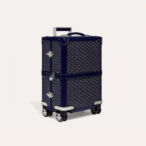 ✨고야드 부흐제 트롤리 네이비 캐리어 - Goyard Trolley Navy Carrier - goc120x