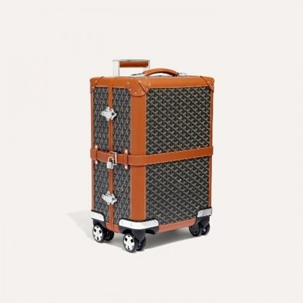 ✨고야드 부흐제 트롤리 블랙 탄 캐리어 - Goyard Trolley Two-tone Carrier - goc121x