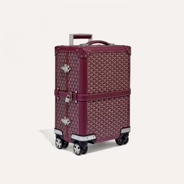 ✨고야드 부흐제 트롤리 버건디 캐리어 - Goyard Trolley Burgundy Carrier - goc127x