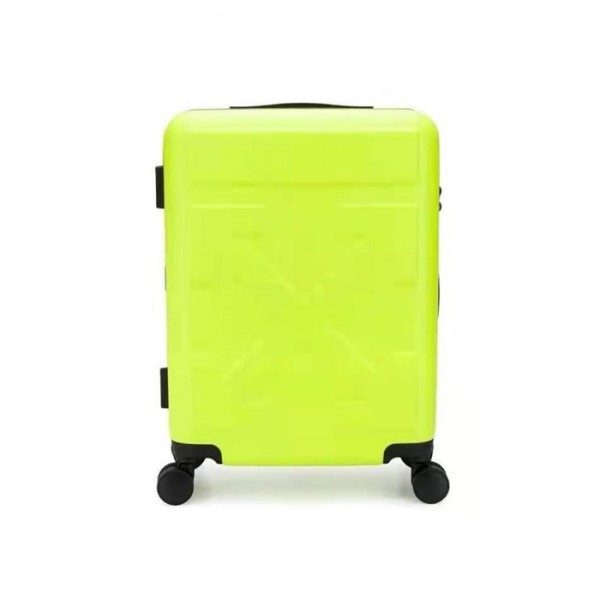 ✨오프화이트 시그니처 네온 그린 캐리어 - Off-white Neon Green Carrier - ofc135x