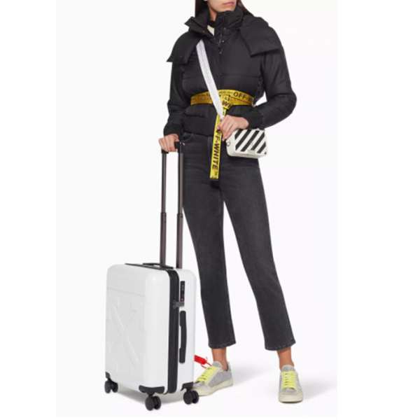 ✨오프화이트 시그니처 화이트 캐리어 - Off-white White Carrier - ofc137x