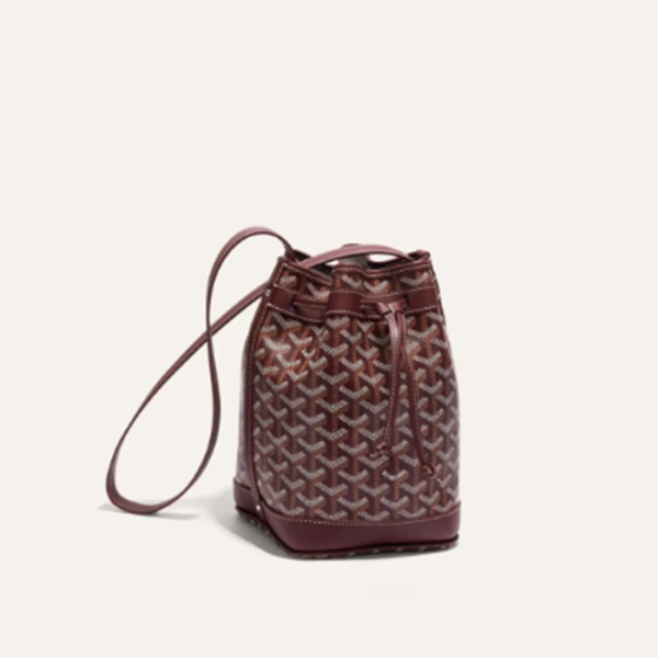 ✨고야드 여성 버건디 쁘띠 플로  - Goyard Womens Burgundy Petitflot - gob981x