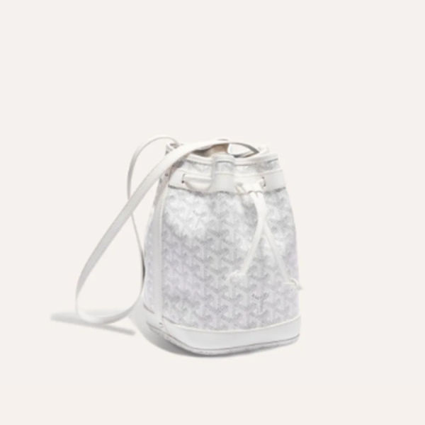 ✨고야드 여성 화이트 쁘띠 플로  - Goyard Womens White Petitflot - gob982x