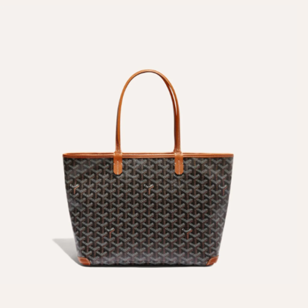 ✨고야드 여성 블랙 탄 아르투아 쇼퍼백 - Goyard Womens Two-tone Artios Bag - gob986x