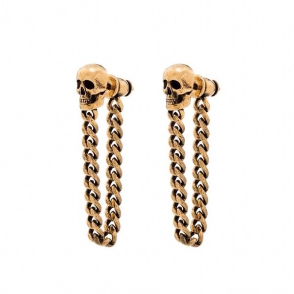 ✨알렉산더 맥퀸 여성 골드 이어링 - Alexander Mcqueen Womens Gold Earring - acc1879x